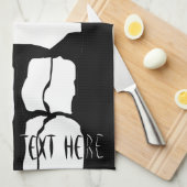 カナダタオルパーソナライズされたバンクーバー茶タオル キッチンタオル (四つ折り)