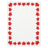 カナダタブレクロスカナダメープルリーフタブレクロス テーブルクロス (正面)