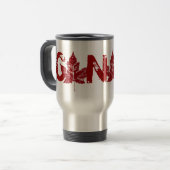 カナダタンブラーカナダメープルリーフ記念カップ トラベルマグ (正面左)
