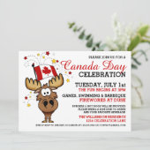 カナダデイお祝い招待状 招待状 (スタンド正面)