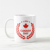 カナダデイお祝い-24658 コーヒーマグカップ (左)