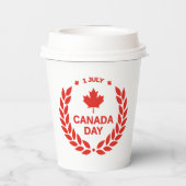 カナダデイお祝い-24658 紙コップ (裏面)