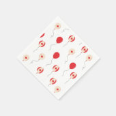 カナダデイカナダバルーン スタンダードカクテルナプキン (角)