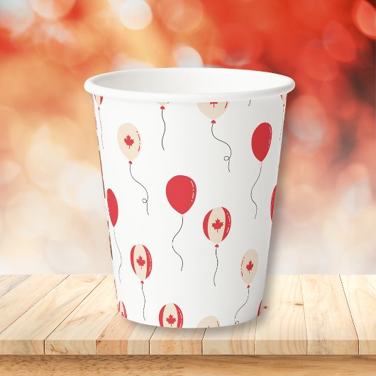 カナダデイカナダバルーン 紙コップ