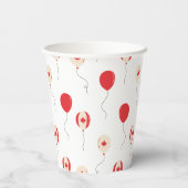 カナダデイカナダバルーン 紙コップ (裏面)