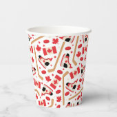 カナダデイカナダホッケー 紙コップ (裏面)