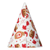 カナダデイカナダメープルシロップ パーティーハット (裏面)