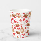 カナダデイカナダメープルシロップ 紙コップ (右)