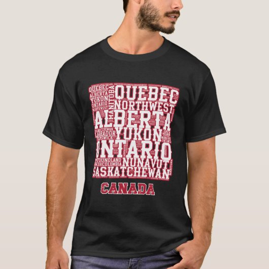 カナダデイカナダ州 Tシャツ (正面)