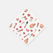 カナダデイカナダBBQ スタンダードカクテルナプキン (角)