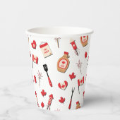 カナダデイカナダBBQ 紙コップ (正面)