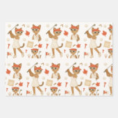 カナダデイゴルフギアfor猫好き ラッピングペーパーシート (正面2)