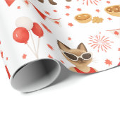 カナダデイゴルフギアfor猫好き ラッピングペーパー (ロールコーナー)