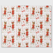 カナダデイゴルフギアfor猫好き ラッピングペーパー (フラット)