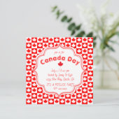 カナダデイチェッカーボード 招待状 (スタンド正面)