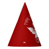 カナダデイパーティーハットパーソナライズされた パーティーハット (左)