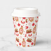 カナダデイパーティー紙カップ 紙コップ (右)