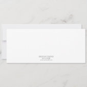 カナダデイファミリー懇親会お祝いチケット 招待状 (裏面)