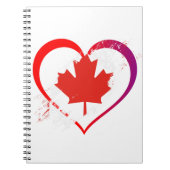 カナダデイフォトノートブック ノートブック (正面)