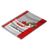 カナダデイフクロウ ノートブック (左側)