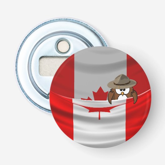 カナダデイフクロウ 栓抜き (正面)