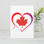 カナダデイフラットグリーティングカード シーズンカード (スタンド正面)