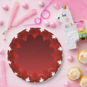 カナダデイプレートカナダメープルリーフ紙プレート ペーパープレート (パーティー)