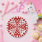 カナダデイプレートフェスティバルカナダ国旗の紙プレート ペーパープレート (パーティー)