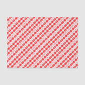 カナダデイメープルリーフカナダ国旗の赤タイポグラフィ 薄葉紙 (正面)