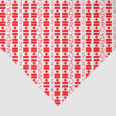 カナダデイメープルリーフカナダ国旗の赤タイポグラフィ 薄葉紙 (詳細)