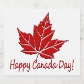 カナダデイラベルカスタムボトル ビールラベル (シングルラベル)