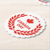 カナダデイリースコースター ペーパーコースター (アングル)