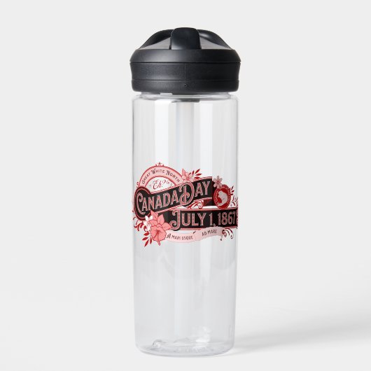 カナダデイヴィンテージ看板 ウォーターボトル (正面)