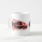 カナダデイヴィンテージ看板 コーヒーマグカップ (正面左)