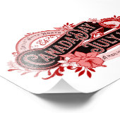 カナダデイヴィンテージ看板 フォトプリント            (角)