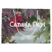 カナダデイ抱き枕 ラージペーパーバッグ (裏面)