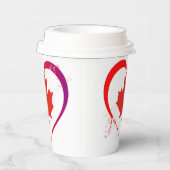 カナダデイ紙カップ 紙コップ (右)
