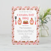カナダデイBBQカナダ招待状 招待状 (スタンド正面)