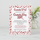 カナダデイBBQ招待状 招待状 (スタンド正面)