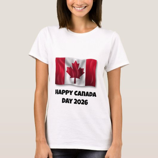 カナダデイTシャツ Tシャツ (正面)