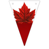 カナダデーのバンティングバナー カナダの装飾 バンティングフラッグ (第2の旗)