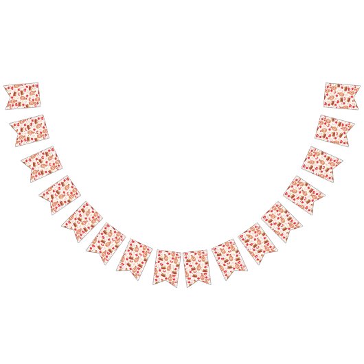 カナダデーパーティーバナー バンティングフラッグ (全)