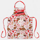 カナダデーBBQカナダ エプロン (正面)