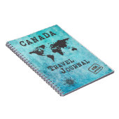 カナダトラベルジャーナル休暇トリッププランナー ノートブック (右側)