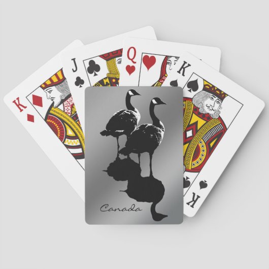 カナダトランプカナダグースカスタムカード トランプ (裏面)