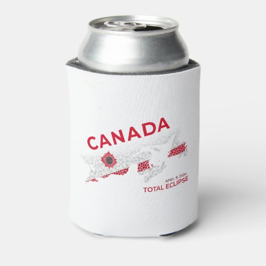 カナダトータルEclipseフォームクーラーボックス 缶クーラー (缶裏面)