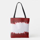 カナダトートバッグカスタムバッグカナダメープルリーフ トートバッグ (裏面)