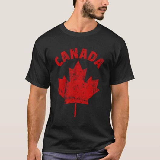 カナダノベルティ国旗 Tシャツ (正面)
