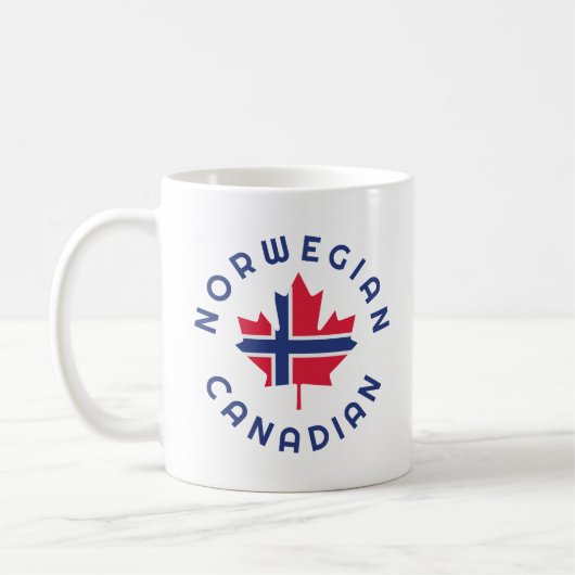 カナダノルウェーのルーツ コーヒーマグカップ (左)
