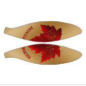 カナダバスケッパーソナライズされたトボールメープルリーフボール ミニバスケットボール (パネル)